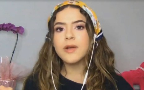 Reprodução de imagem de Maisa Silva no Saia Justa