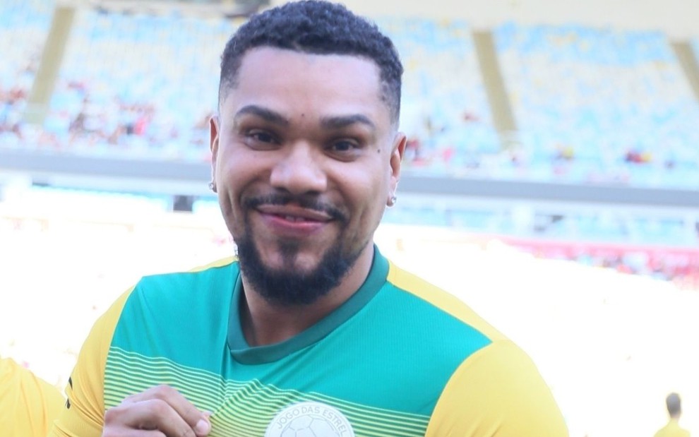 Naldo Benny durante evento esportivo em dezembro de 2019, no Rio de Janeiro