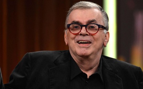 Walcyr Carrasco no Conversa com Bial, em outubro de 2019