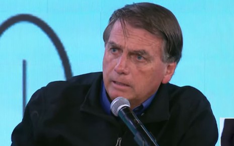 Imagem de Jair Bolsonaro no Pânico, da Jovem Pan
