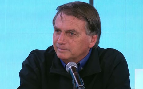 Imagem de Jair Bolsonaro no Pânico, da Jovem Pan