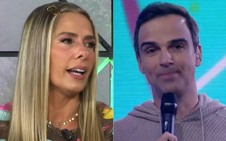 Adriane Galisteu em entrevista na Record; Tadeu Schmidt no comando do BBB 23