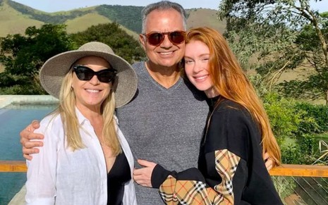 Foto de Gioconda, Paulo e Marina Ruy Barbosa