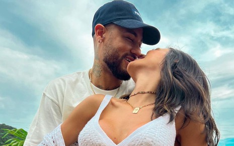 Foto de Neymar e de Bruna Biancardi