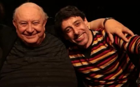 Imagem de Sérgio Mamberti (à esq.) e Cassio Scapin