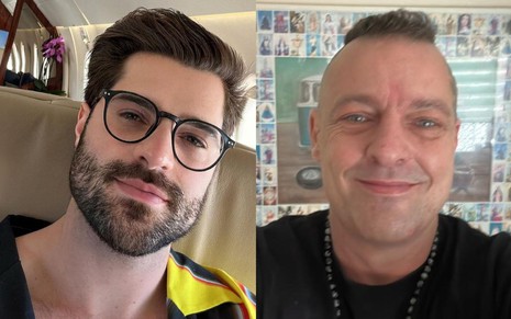 Alok, à esquerda, e Juarez Petrillo, à direita