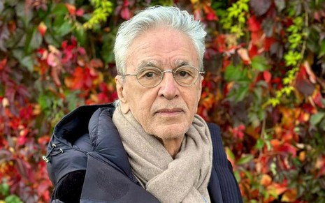 Caetano Veloso em foto para o Instagram