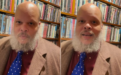 Ed Motta em vídeo nas suas redes sociais