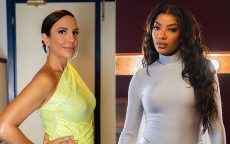 Ivete Sangalo e Ludmilla no Instagram
