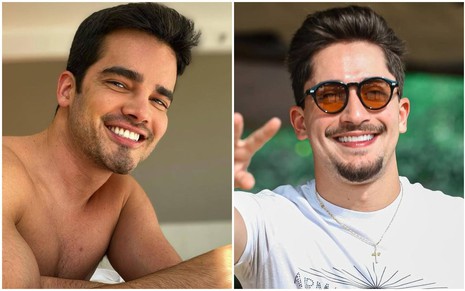 Montagem com fotos de Fábio Gontijo e Brunno Danese, ambos sorrindo