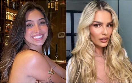 Fotos de Vanessa Lopes e Yasmin Brunet