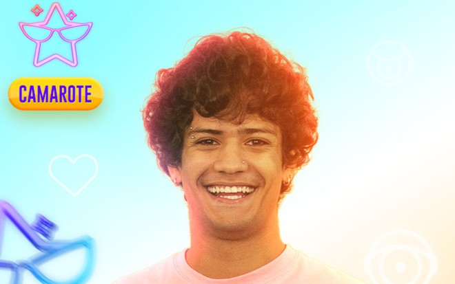 Gabriel Santana é participante do grupo Camarote no BBB 23 - DIVULGAÇÃO/TV GLOBO
