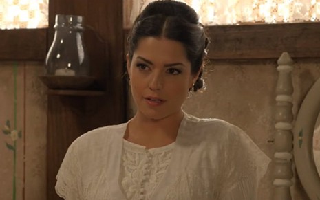 Thaís Fersoza (Maria Isabel) em cena de Escrava Mãe, novela da Record - Reprodução/Record