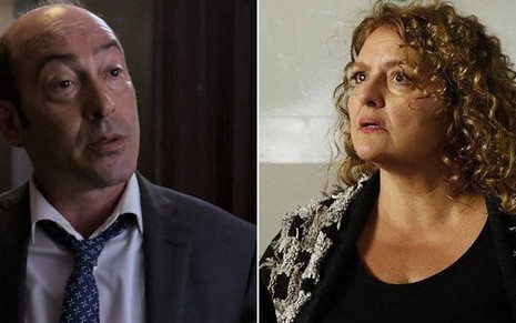 John Ventimiglia em Jessica Jones e Aida Turturro em Lista Negra: atores de Sopranos na TV - Montagem/Netflix/NBC
