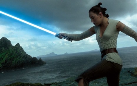 A atriz Daisy Ridley é a estrela de Os Últimos Jedi, filme mais recente da franquia Star Wars - Fotos: Divulgação/LucasArts